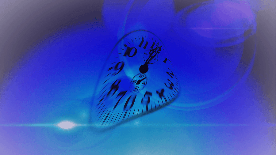 Image d'un horloge déformée évoquant l'idée qu'on se fait d'un état de conscience modifié