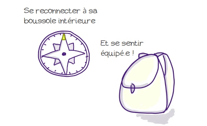 Oser le changement, oser suivre sa boussole intérieure et se sentir équipé