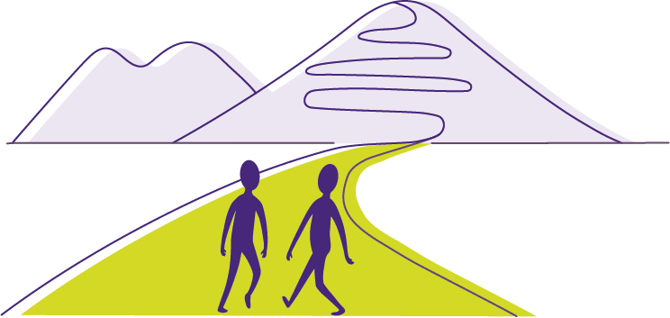 Marcher ensemble sur le chemin du deuil